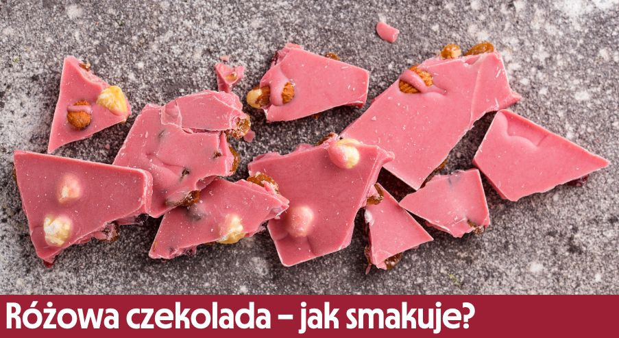 Różowa czekolada – jak smakuje i czy dodaje się do niej barwniki?