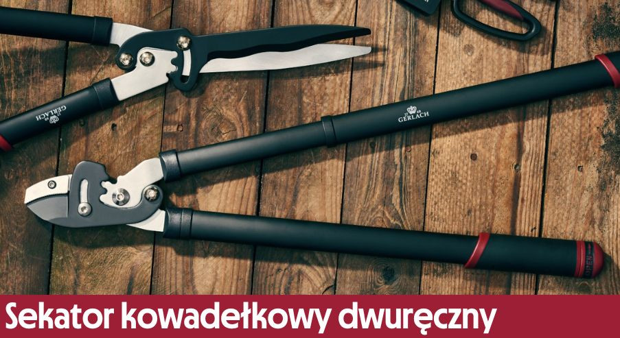 Sekator kowadełkowy dwuręczny