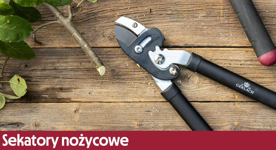 Sekatory nożycowe jednoręczne i dwuręczne