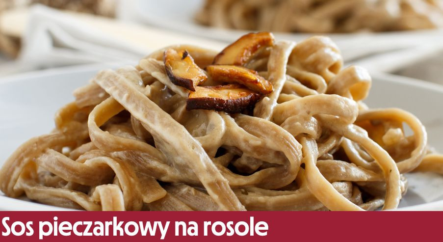 Sos pieczarkowy na rosole – uniwersalny dodatek do obiadu