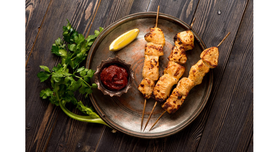 Szaszłyki z indyka a'la kebab – przepis nie tylko na grilla