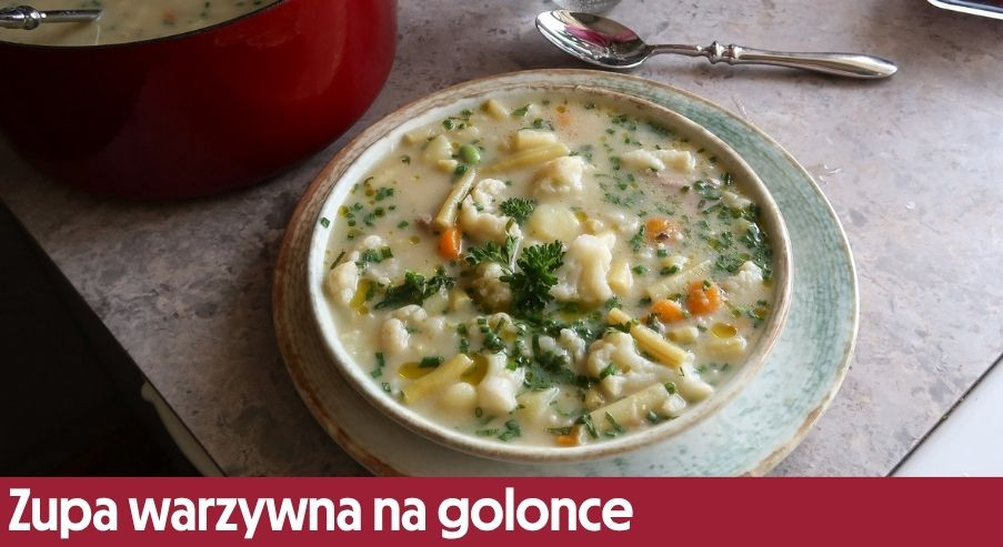 Zupa warzywna na golonce – pyszna i pełna świeżych ziół!