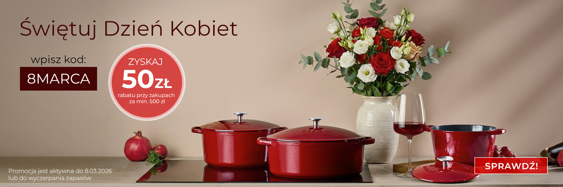 Dzień Kobiet! | DO 08.03.2026