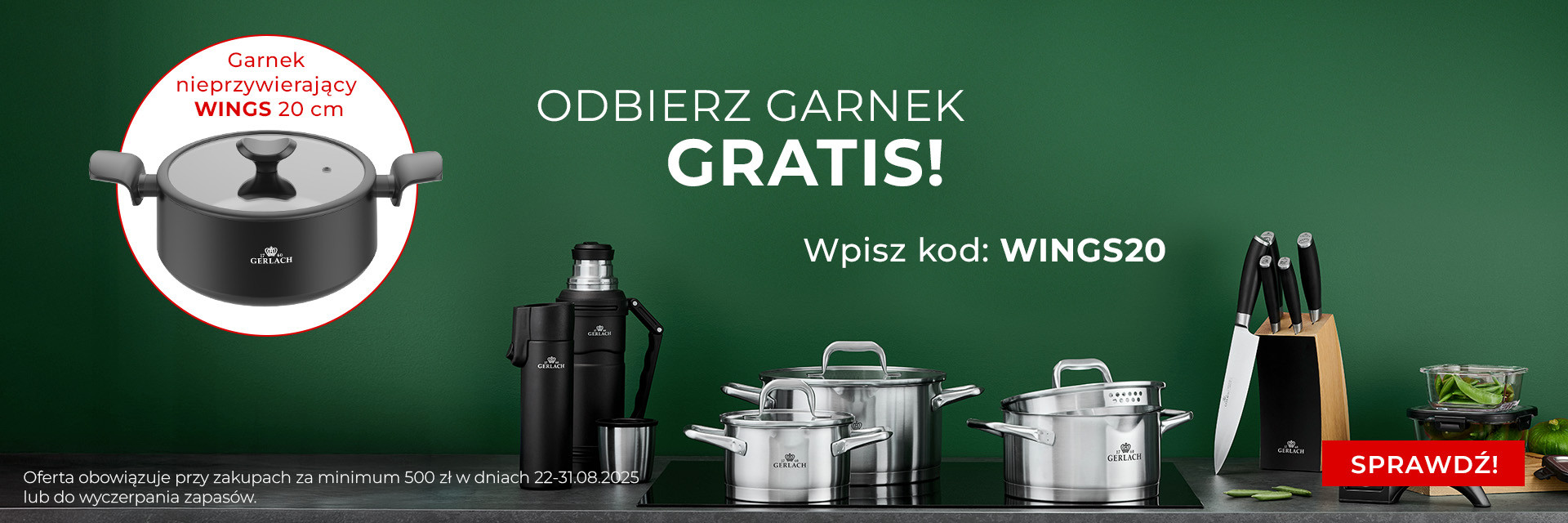 WINGS 20 - GRATIS OD 500 ZŁ