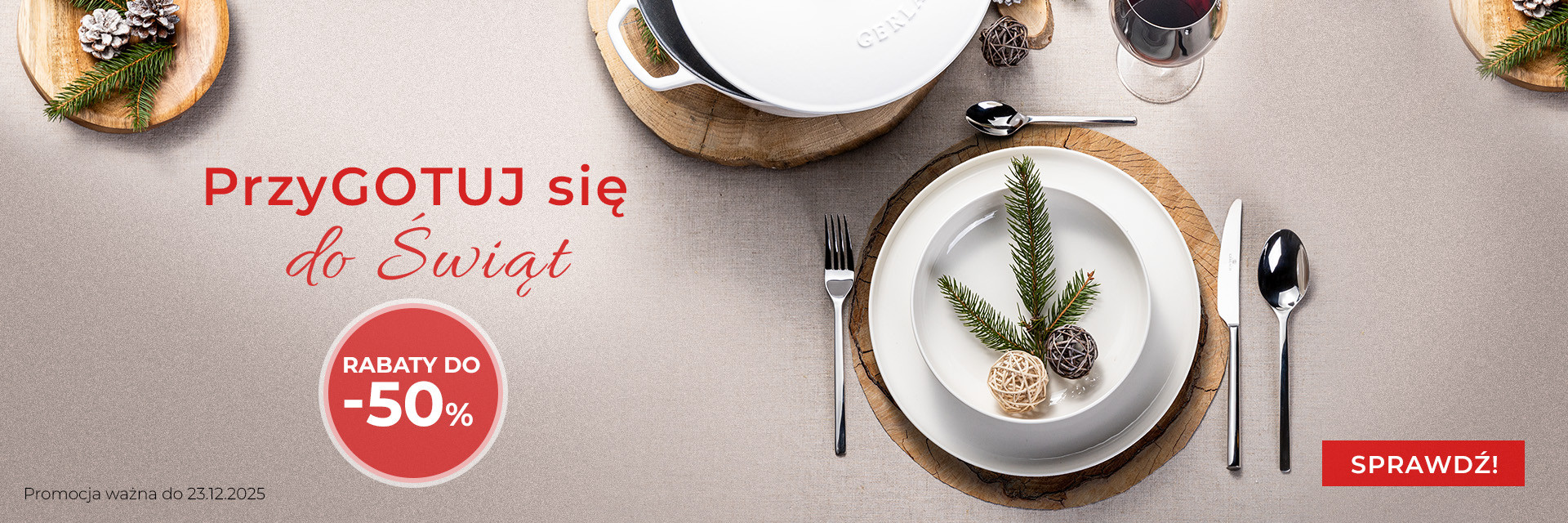 PrzyGOTUJ się do Świąt | Do 23.12.2025